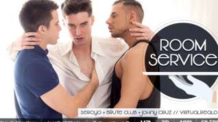 Free online porn Brute Club & Johny Cruz & Sergyo in Room Service - SexLikeReal Gay