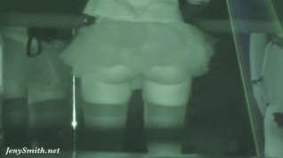 Free online porn Crazy Halloween bottomless. Upskirt and real hidden cam in night club by Jeny Smith