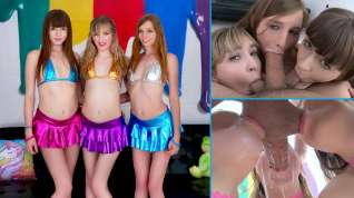 Online film Alex Blake & Ava Parker & Mackenzie Moss in Three Hungry Mouths With Alex, Mackenzie, And Ava - Swallowed