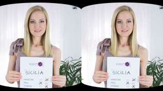 Online film CzechVRCasting 077 Blond Sicilia in Casting