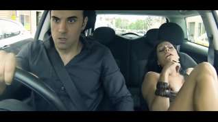 Online film Horny girlfriend squirting in his car