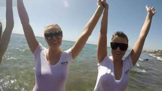 Online film Wet T-shirt competition in Lanzarote!