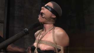 Online film Bound milf sub gagged and toyed by maledom