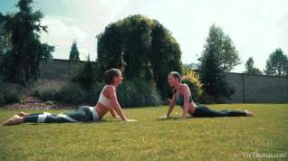 Online film Yoga Love Episode 1 - My Guru - Emylia Argan & Jennifer Jane - VivThomas