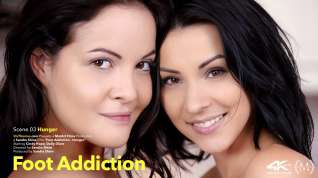 Online film Foot Addiction Episode 3 - Hunger - Cindy Hope & Dolly Diore - VivThomas