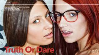 Online film Truth or Dare Episode 3 - Candor - Leila Smith & Talia Mint - VivThomas
