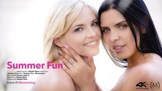 Online film Summer Fun Episode 3 - Blossoming - Kira Queen & Zazie S - VivThomas