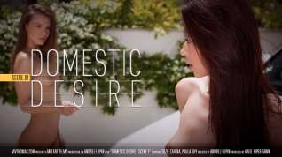 Online film Domestic Desire Scene 1 - Paula Shy & Suzie Carina - VivThomas