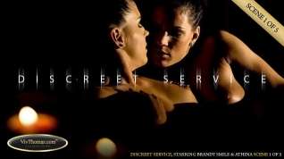 Online film Discreet Service Scene 1 - Athina & Brandy Smile - VivThomas