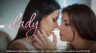 Online film Lady Scene 1 - Princess - Kari A & Roxy Mendez - VivThomas
