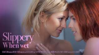 Online film Slippery When Wet - Amarna Miller & Tracy Lindsay - SexArt