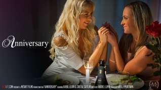 Online film Anniversary - Cristal Caitlin & Karol Lilien - SexArt
