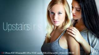 Online film Upstairs - Aislin & Anie Darling - SexArt