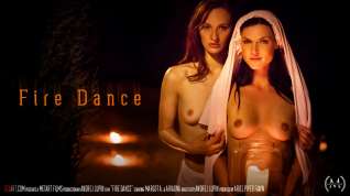 Online film Fire Dance - Ariadna & Margot A - SexArt