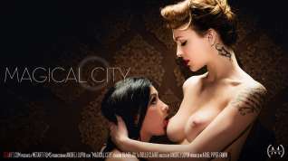 Online film Magical City - Bambi Joli & Belle Claire - SexArt