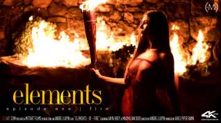 Online film Elements Episode 1 - Fire - Anya Krey & Maxmilian Dior - SexArt