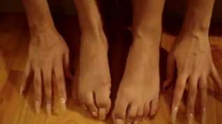 Online film clear nails toenails