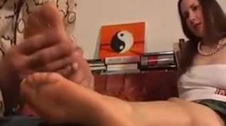 Online film Sheer Tan Pantyhose Foot Worship and Footjob