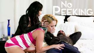 Online film Lilly Lit & Joanna Angel & Stirling Cooper in No Peeking & Scene #01 - PureTaboo