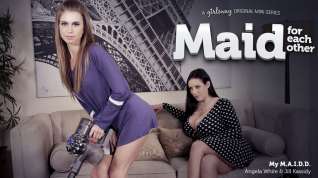 Online film Angela White & Jill Kassidy in Maid For Each Other: My M.A.I.D.D. - GirlsWay
