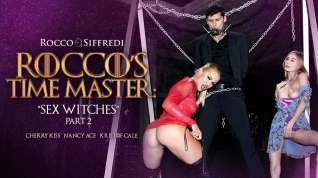 Online film Cherry Kiss & Nancy Ace & Kristof Cale in Time Master Sex Witches, Scene #02 - EvilAngel