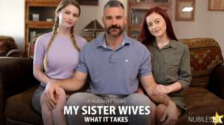 Online film Bunny Colby & Danni Rivers in My Sister Wives What It Takes - Nubiles-Porn