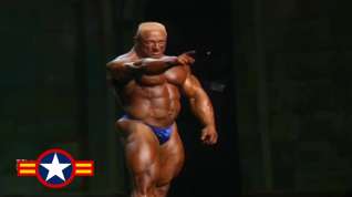 Online film MUSCLEBULL MARKUS RUHL - 1999 MR.OLYMPIA POSING ROUTINE