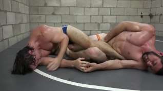 Free online porn Erik vs Chase wrestling