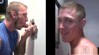 Online film Sebastian Young Gets a Hummer From Ricky Sinzs Glory Hole