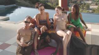 Online film Real poolparty teens interviewed after orgy