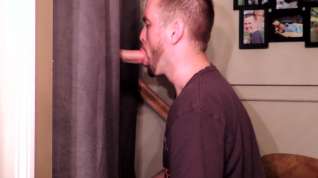 Online film Hung Straight curious guy tries out my gloryhole