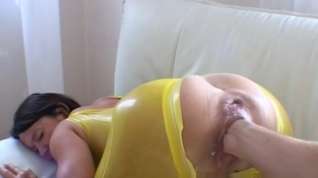 Online film Latexangel - Extreme Latex Kink gaping cunthole