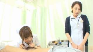 Online film Naughty Nurses Erika Kashiwagi And A Friend Suck A Patient Off