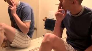 Online film Homosexual freak pissing in the sink and wine glass