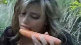 Online film Carrot tease gets fucked