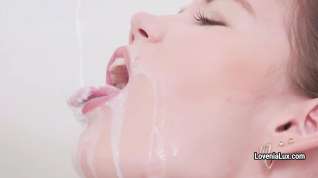 Online film Lovenia Lux - Milky shower
