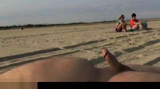 Online film Beach dickflash #7 with cumshot