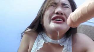 Online film asian deepthroat artist fucks her throat hard and rough til gagging messy