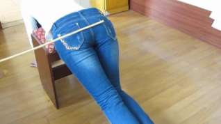 Free online porn [Chinesespanking] M229 - Cane on Trousers