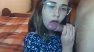 Online film Delightful Teen In Glasses Gives Perfect Blowjob Her Ex