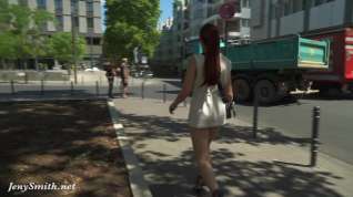 Online film Public ass flashing by Jeny Smith in Cologne