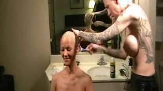 Online film JoJo Suicide Head Shave 3 of 3