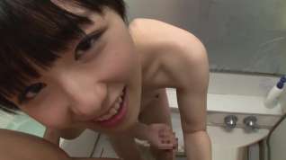 Online film Pretty petite honey Tsuchiya Asami gets freaky in the shower