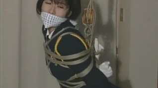 Online film Japanese Policewoman helplessly bound