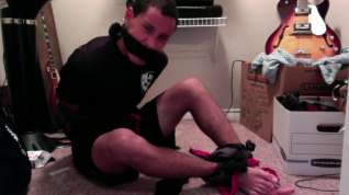 Online film Barefoot Teen Boy Tied Up And Gagged In Closet!!!