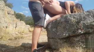 Online film Fucking my stepsister outdoors and cumming on her pussy