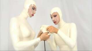 Online film Latex nurses playing