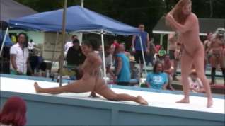 Online film INDIANA NUDIST FESTIVAL 2019 Part II (w/o commentary) (SPIC'N SPANISH TV)