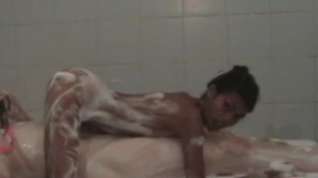 Online film Thai soapy massage