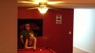 Online film fucked friends wife on their pool table